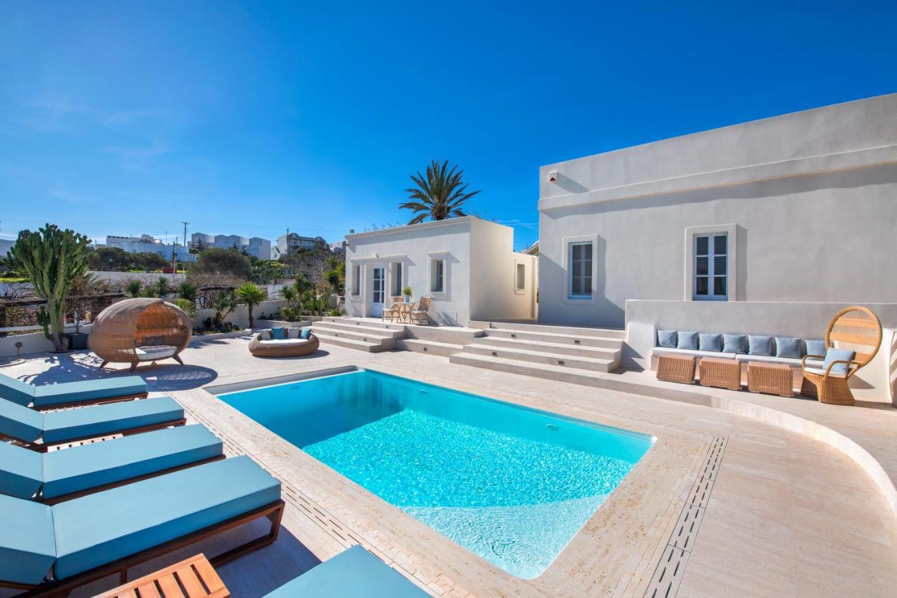 Villa Indigo Luxury Mansion Karterados  Exterior foto