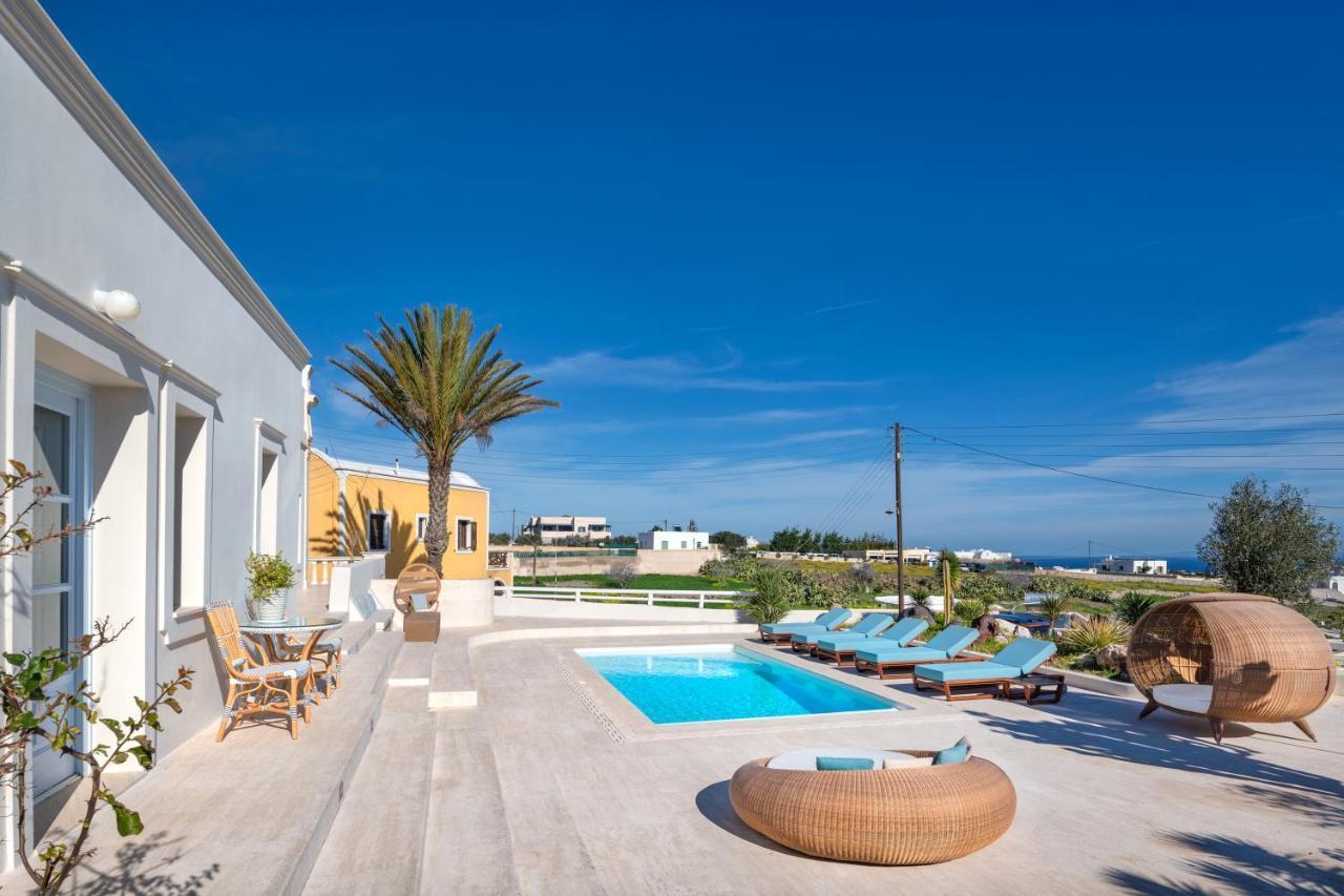 Villa Indigo Luxury Mansion Karterados  Exterior foto