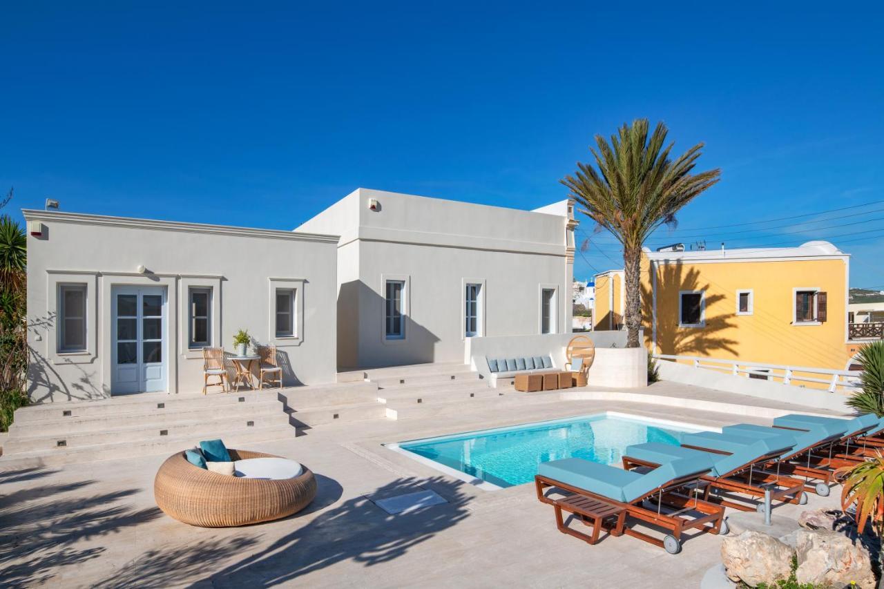 Villa Indigo Luxury Mansion Karterados  Exterior foto